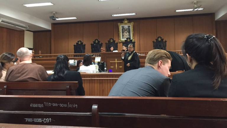 De rechtbank in Thailand waar Johan van Laarhoven werd veroordeeld (foto: archief).