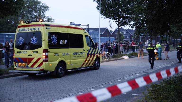 Voetganger aangereden (foto: Christian Traets / SQ Vision)