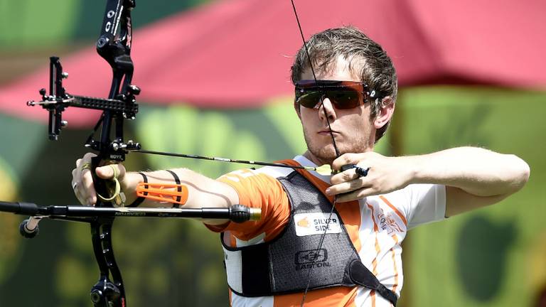 Rick van der Ven uit Oss kwalificeert zich in Medellin.