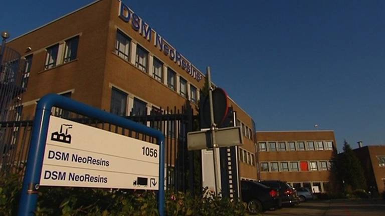 De DSM-vestiging in Waalwijk. Archieffoto