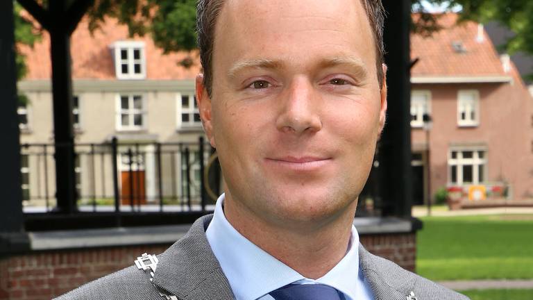 Burgemeester Ryan Palmen van Hilvarenbeek.