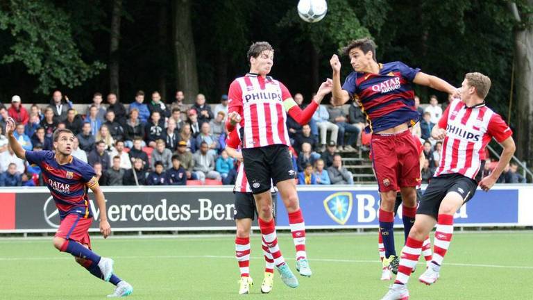 PSV versloeg in de finale Barcelona met 4-0 (Foto: PSVjeugd.nl).