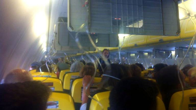 'De druk in de cabine was te laag'
