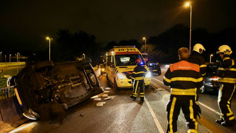 Ongeluk op de Blaakseweg