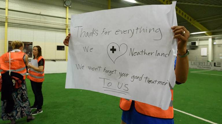 Zo ziet een dank je wel eruit. Foto Tom van der Put/MaRicMedia