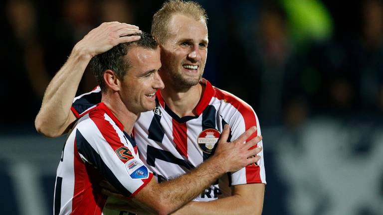 Robbie Haemhouts en Frank van der Struijk zijn blij (foto: VI Images)