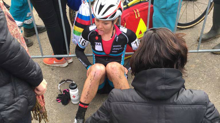 Sanne van Paassen tiende bij World Cup Valkenburg: 'Er zat niet meer in'