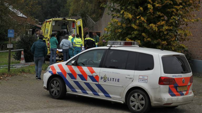 Steiger in Waspik stort in elkaar. (foto: Marcel van Dorst/SQ Vision)