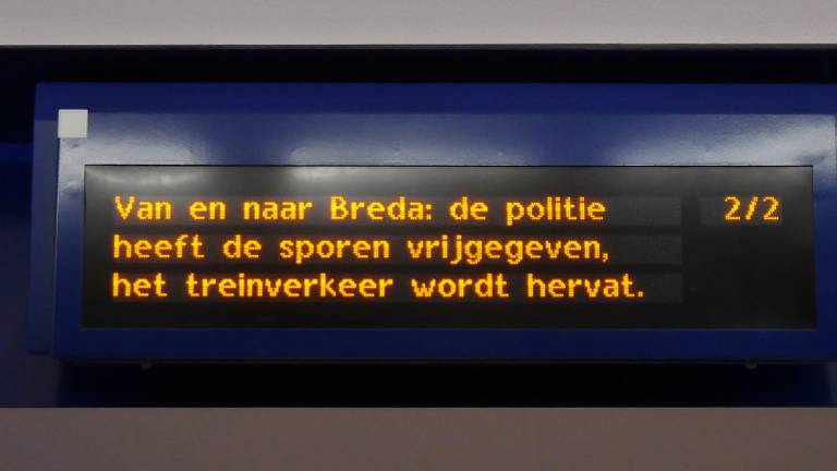 Tijdelijk minder treinen in Breda (foto: Perry Roovers / SQ Vision)