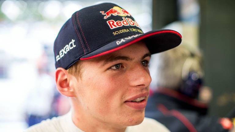 Max Verstappen in 'Catcher Car' tijdens Wings for Life.