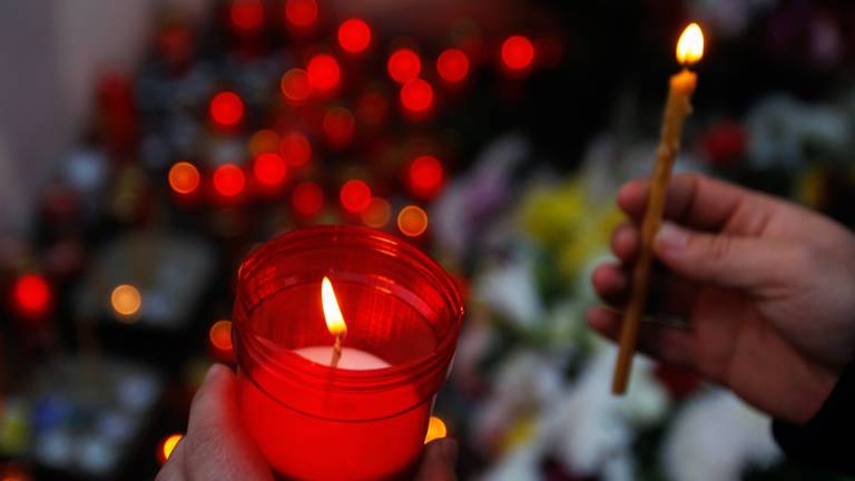 De slachtoffers van de aanslagen worden ook in Brabant herdacht. (Foto: ANP)