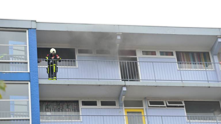 Een van de 'probleembranden' in Breda (foto: archief).
