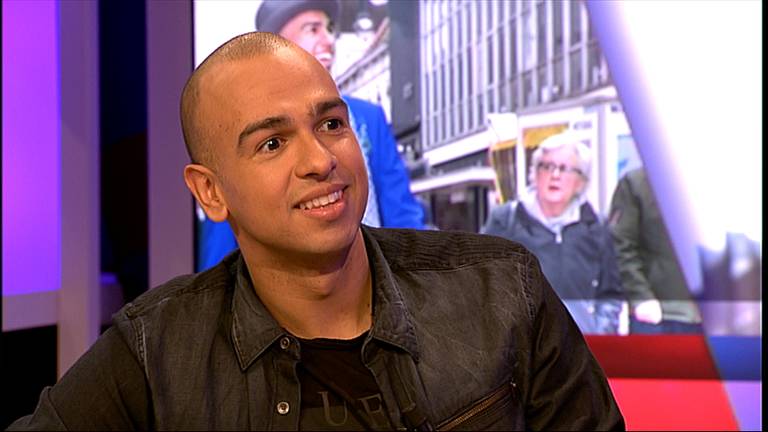 Leon van der Zanden in het Omroep Brabant programma Onder Ons. (Archieffoto)