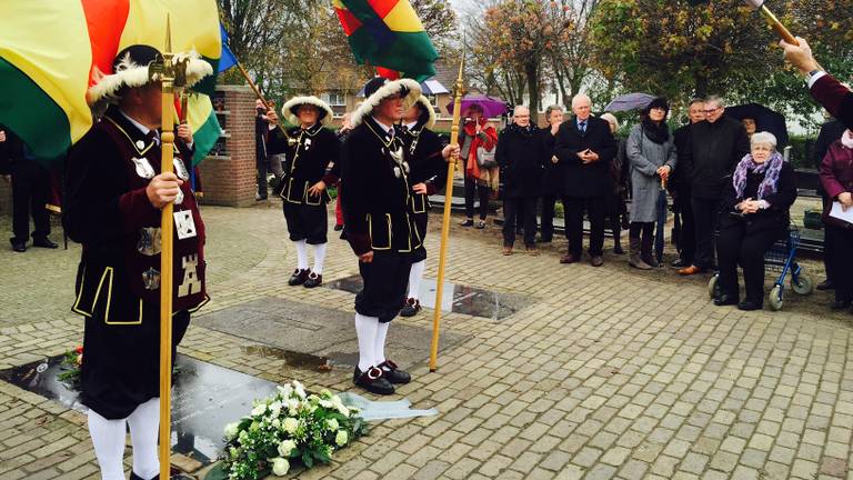 Herdenking Floris van der Putt in Lieshout (foto: Tonnie Vossen).