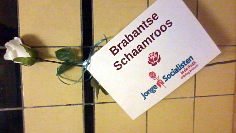 De Brabantse Schaamroos is de prijs voor het meest asociale beleid in Brabant.