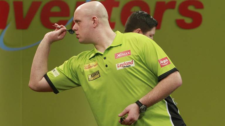 Van Gerwen loopt nominatie mis