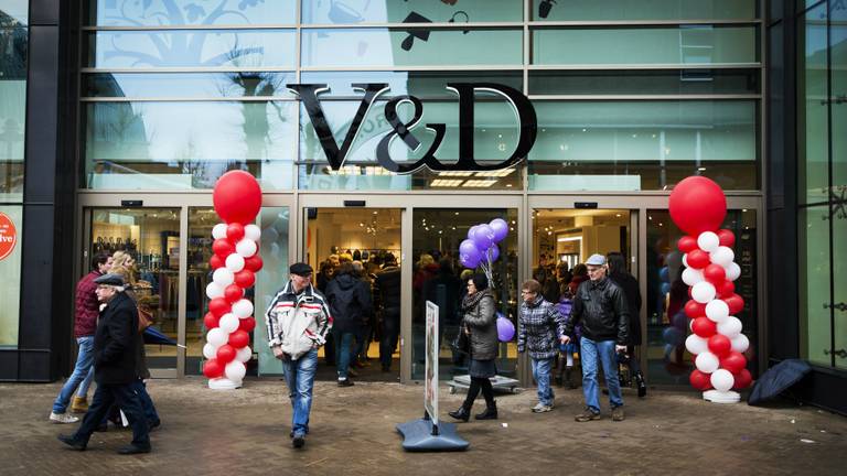 Het V&D-filiaal in Uden (archieffoto: ANP)