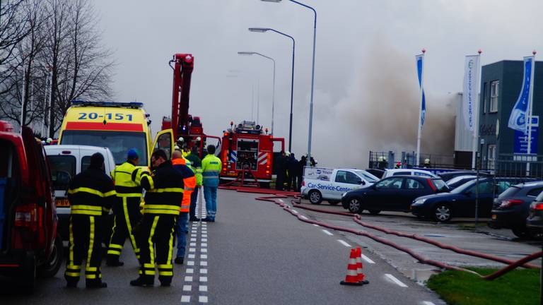 hennepkwekerij in afgebrande loods in Raamsdonksveer