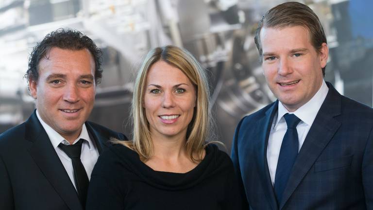 Pieter, Jennifer en Willem van der Leegte (Foto: Bram Saeys)