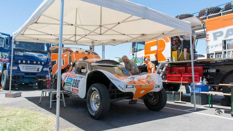 Ebert Dollevoet viel ook in 2016 uit vanwege problemen met zijn koppelingsplaat.