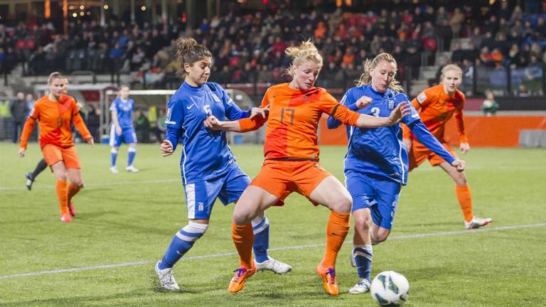 Kirsten van de Ven uit Heesch in actie voor Oranje