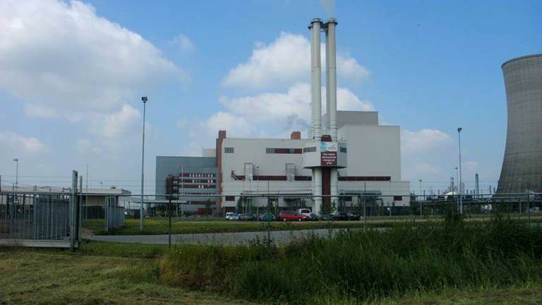 De afvalverbrandingscentrale van Attero op Moerdijk