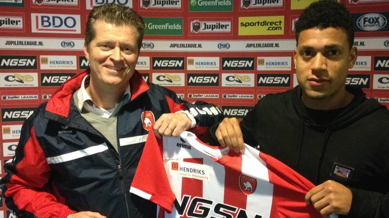 Damiano Schet heeft bij FC Oss getekend (bron: FC Oss)