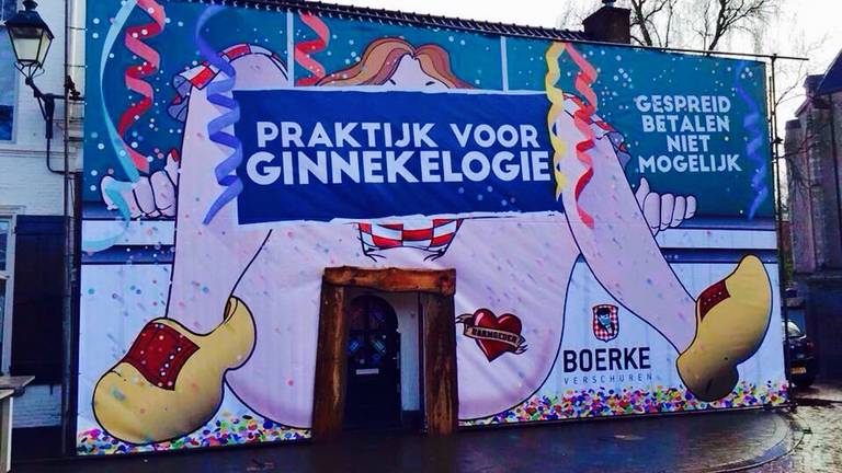 Een opzien(barende) carnavalsgevel in het Ginneken in Breda