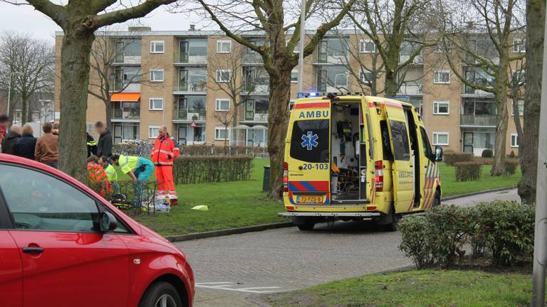 Hulpdiensten probeerden de man nog te helpen. (foto:GinoPress)