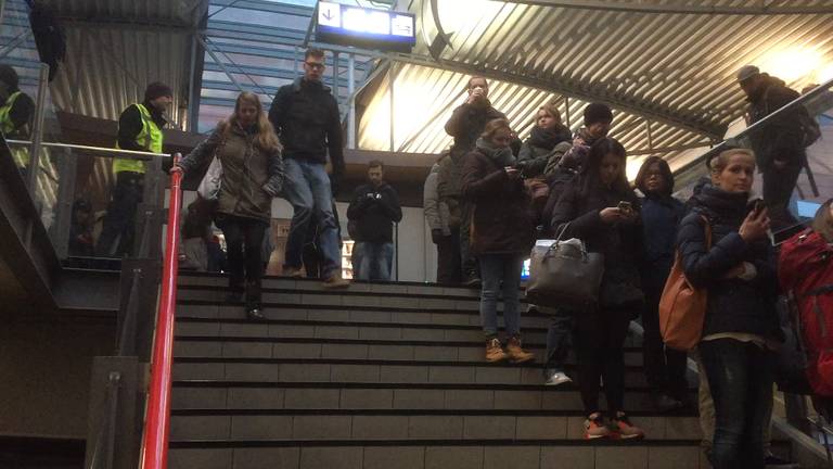 Treinstoring op station Den Bosch 