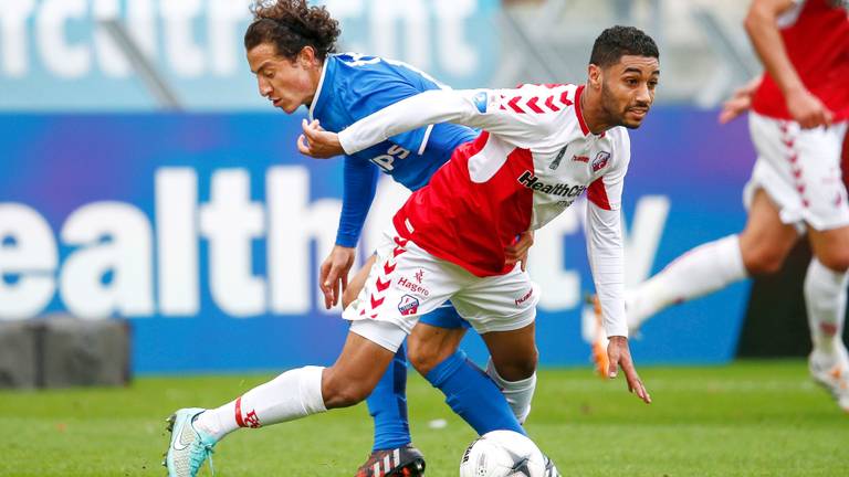 Anouar Kali in zijn tijd bij FC Utrecht