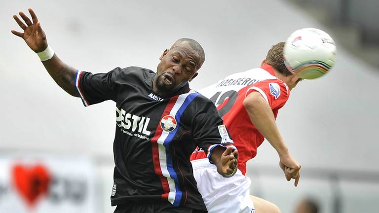 Ibrahim Kargbo na de betreffende wedstrijd tegen FC Utrecht (Foto: Orange Pictures)