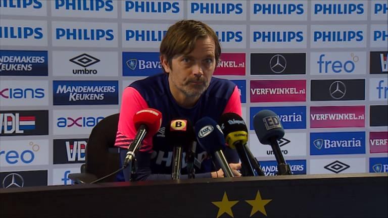 PSV-coach Phillip Cocu gaat voor