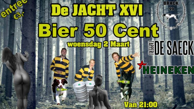 Deze poster werd verwijderd op Avans Hogeschool (afbeelding: punt.)