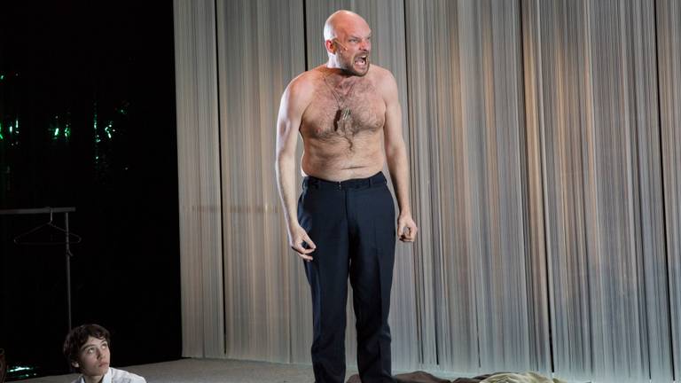 Mark Kraan als Macbeth (foto Phile Deprez)