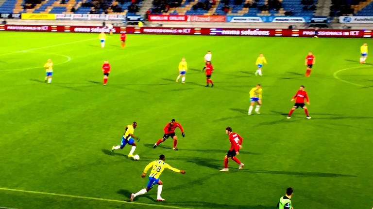 Jordy Thomassen scoorde twee keer voor RKC Waalwijk tegen Helmond Sport: 'Maar ik had liever gewonnen en niet gescoord'
