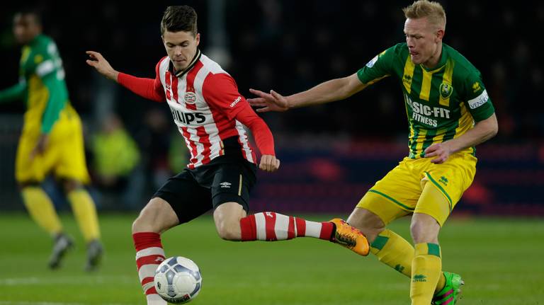 Marco van Ginkel maakte de 1-0 (foto: VI Images) 