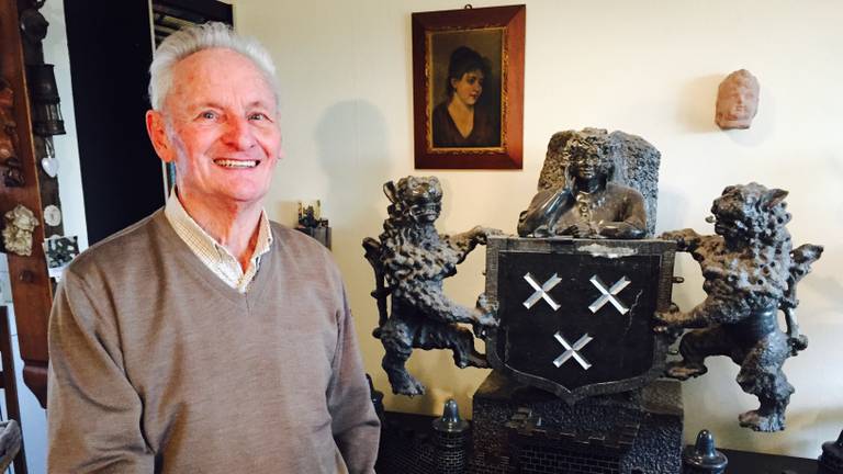 'Laatste wens is een mooi plekje', Bredase beeldhouwer (84) werkte 16 jaar aan Wapen van Breda