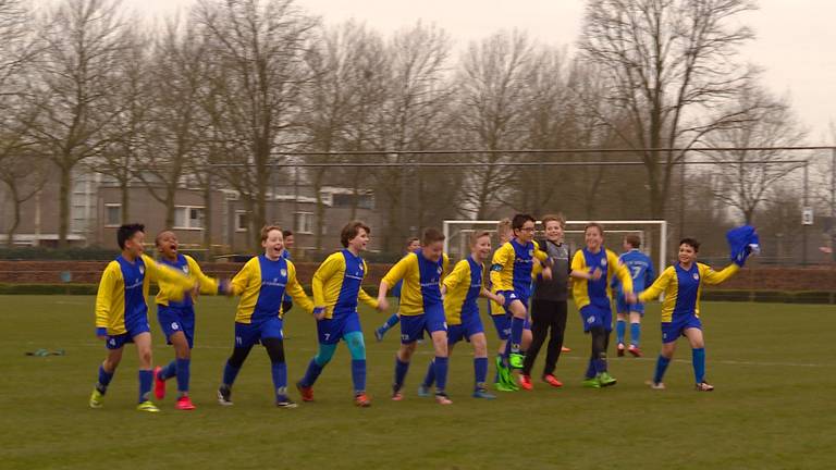 Juichen om de winst!