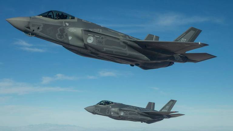 De F-35 (foto: Ministerie van Defensie)