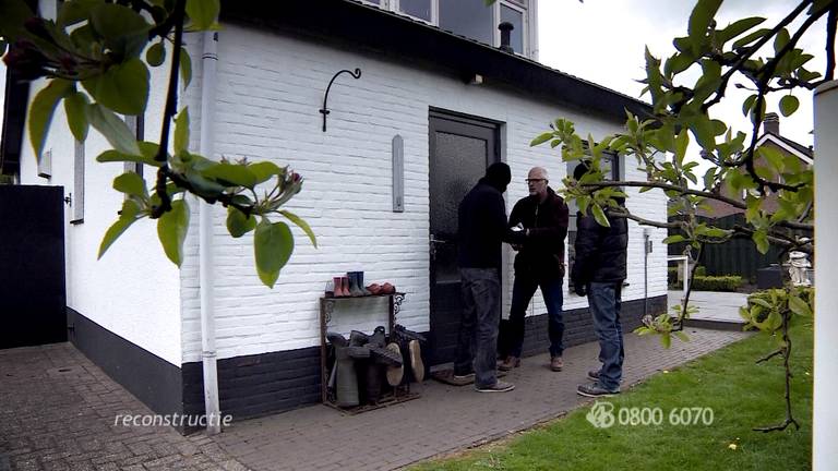 Reconstructie van woningoverval in Rucphen. (Beeld: Bureau Brabant)