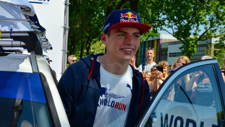 Max Verstappen bij Wings of Life World Run in Breda. Foto: Perry Roovers / SQ Vision