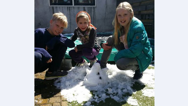 Foto: Groeten Danique, Thijmen, Jolijn en Manon uit Udenhout