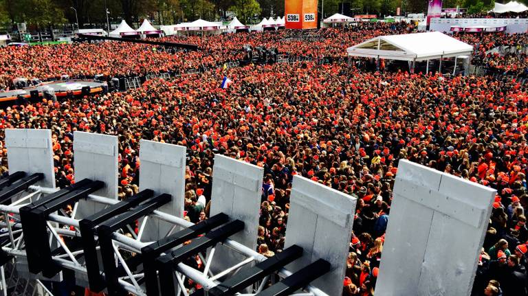 Topdrukte op het Chasséveld in Breda (Foto:Jesse van Kalmthout)  