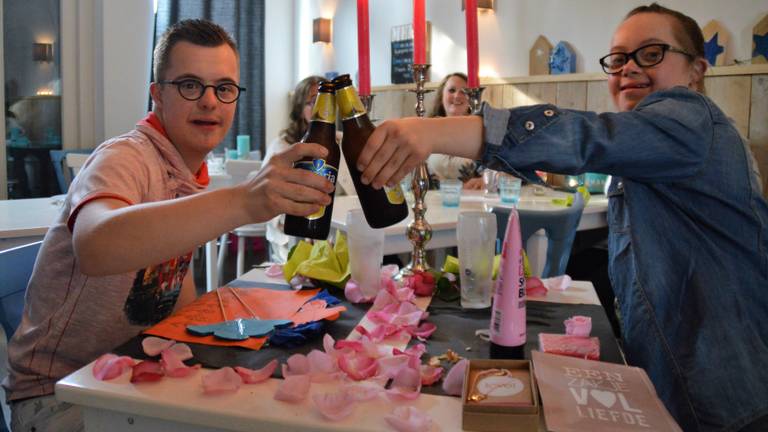 Björn en Jolanda konden hun geluk niet op.