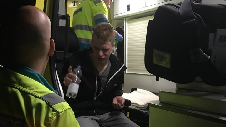 Tim van der Sangen na de beroving