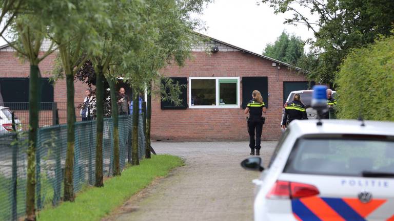 De locatie aan de Dalem waar vanochtend een inval was (foto: SQvision)