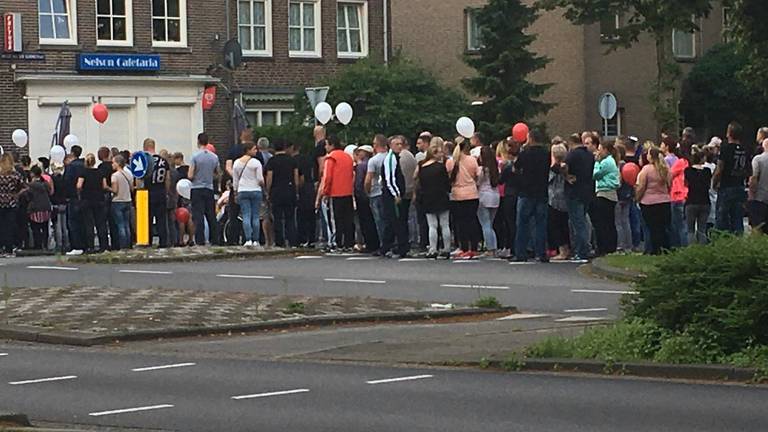 De stille tocht voor de doodgestoken Selim van der Heijden.