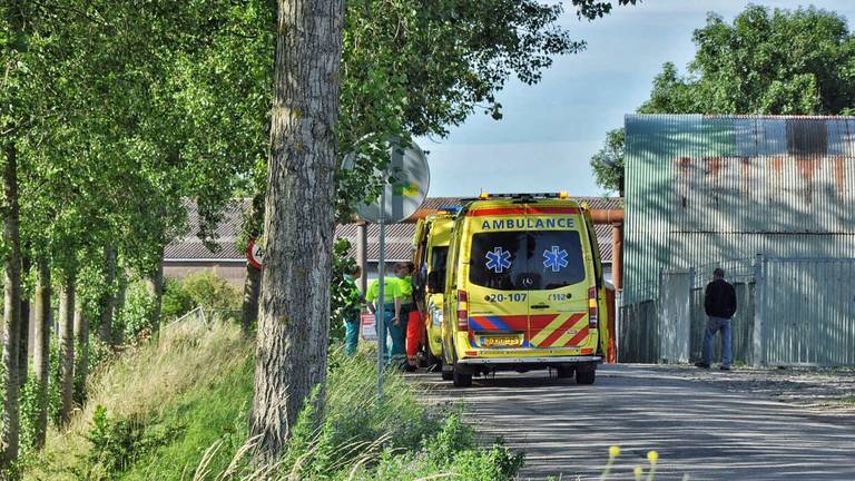 De quad sloeg over de kop (foto: De Kort Media).