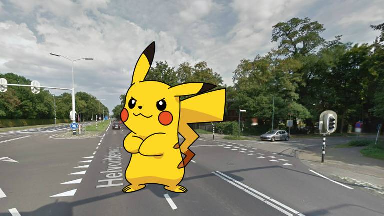 Automobilisten vangen Pokémon tijdens het rijden op de N65